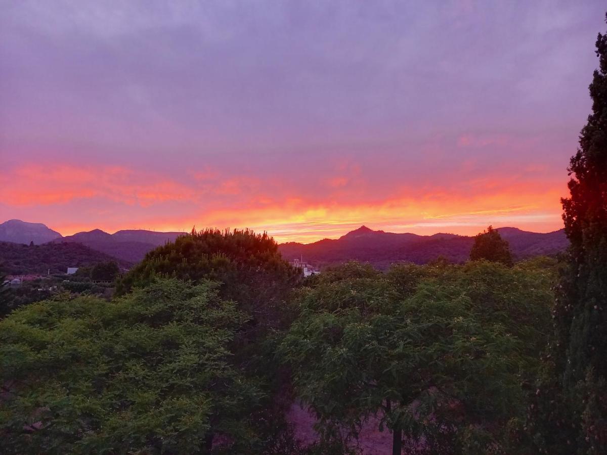 L'Albaida, Tranquility, Views Of Sea And Mountains Apartamento Vilanova de Escornalbou Exterior foto
